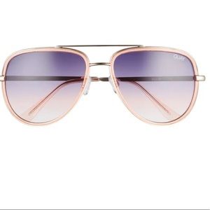 Quay All In Pink Gradient Aviator